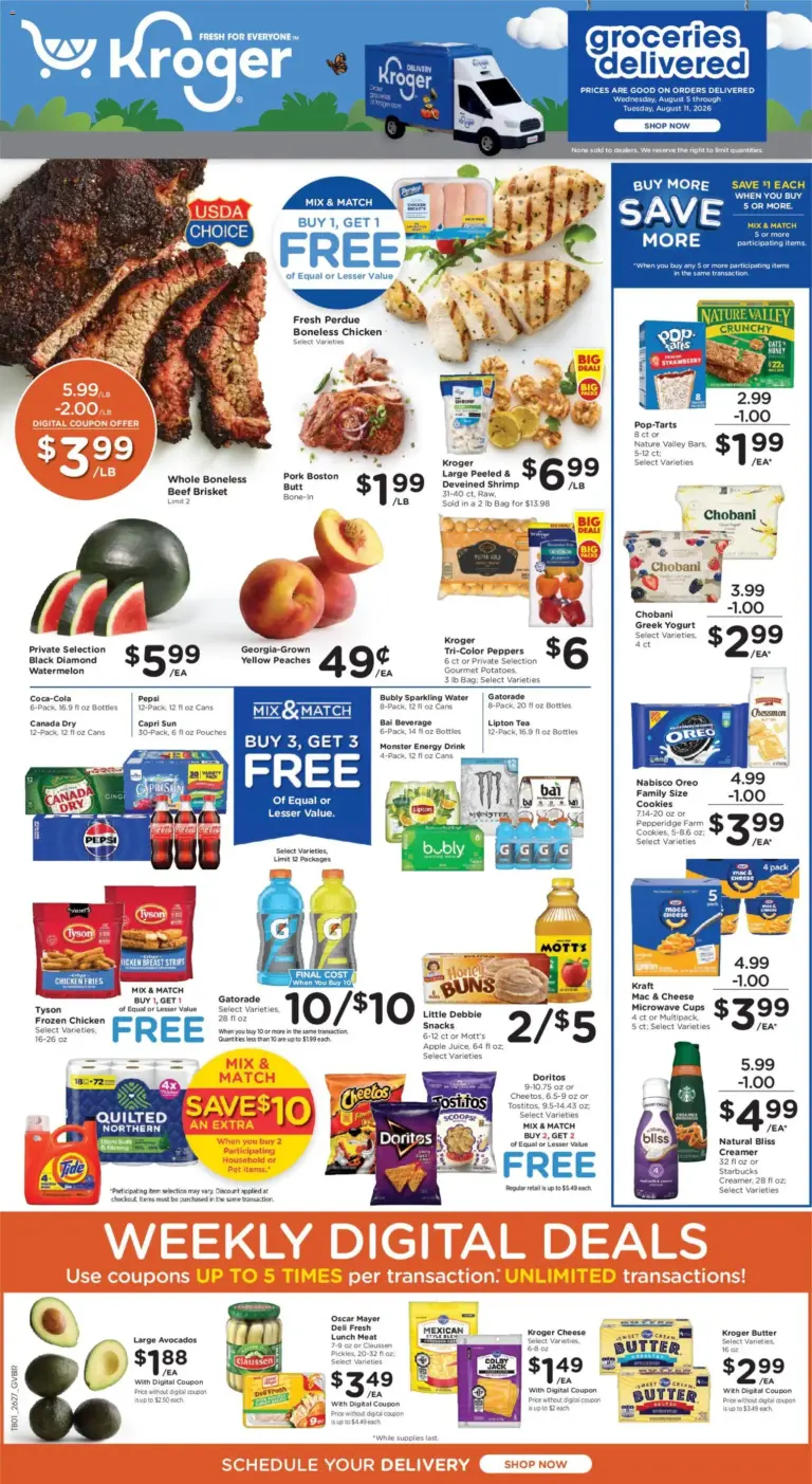 Kroger Ad 08/05 08/11 2026