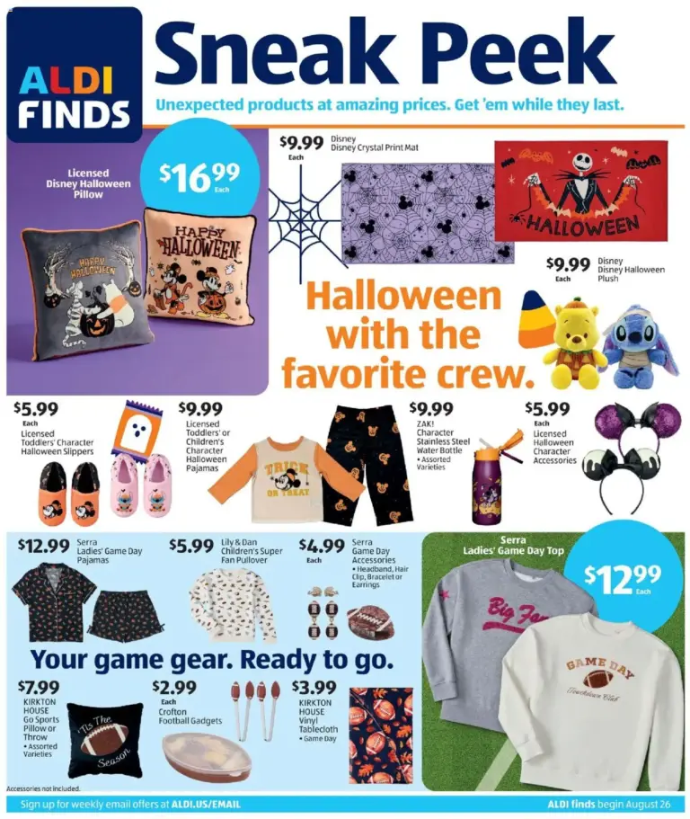 Aldi In Store Ad 08/26 - 09/01 2026