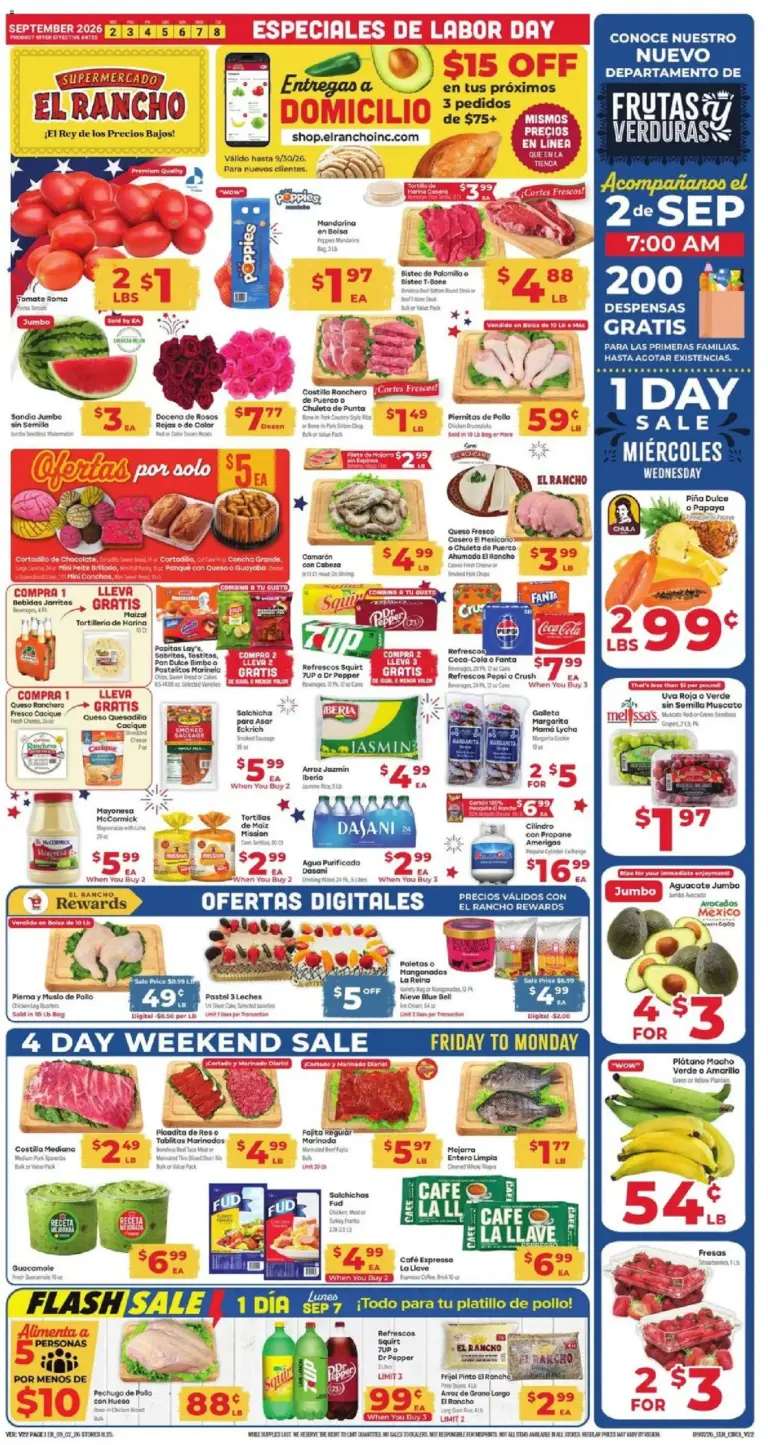 El Rancho - Weekly Ad 09/02 - 09/08 2026