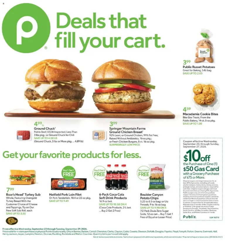 Publix Weekly Ad 09/23 - 09/29 2026