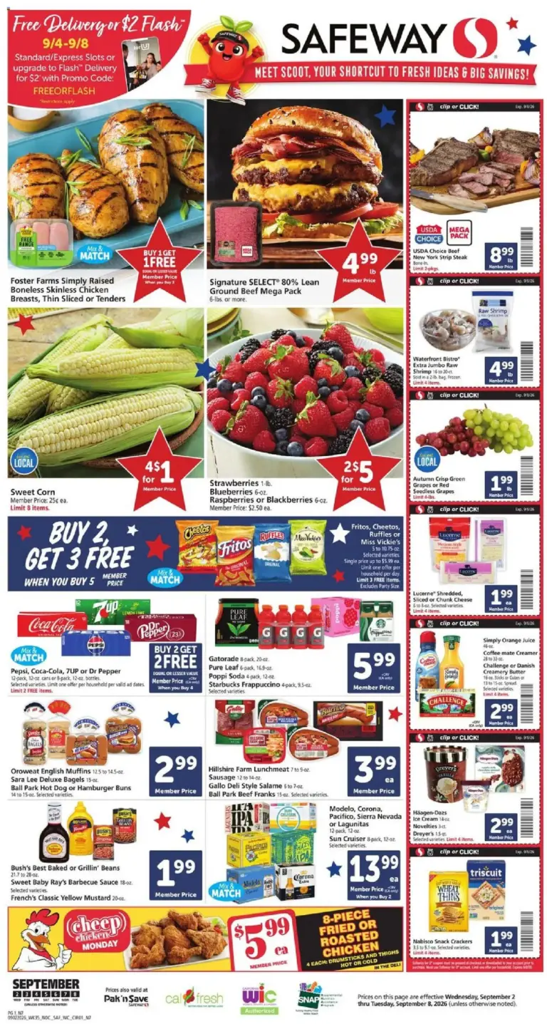 Safeway Weekly Ad 09/02 - 09/08 2026